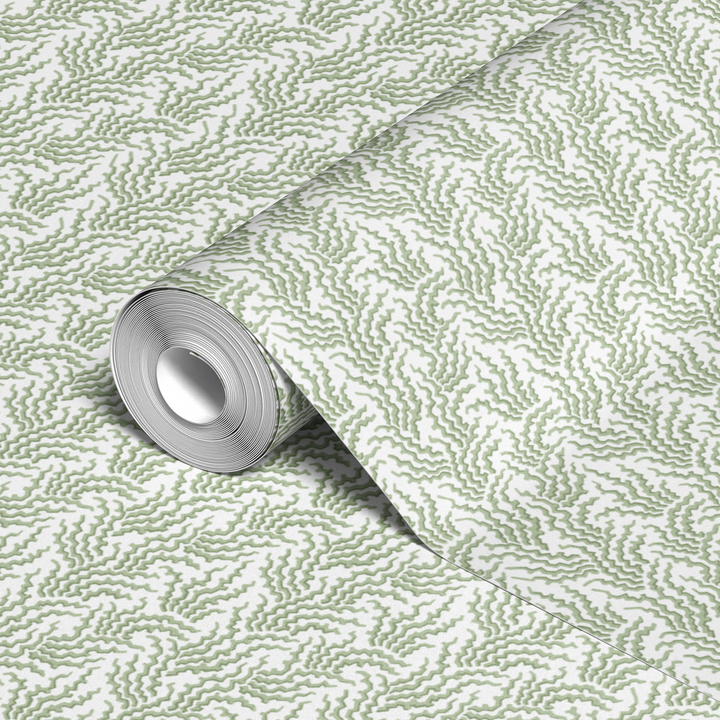  wallpaper roll closeup mockup