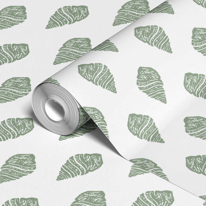  wallpaper roll closeup mockup