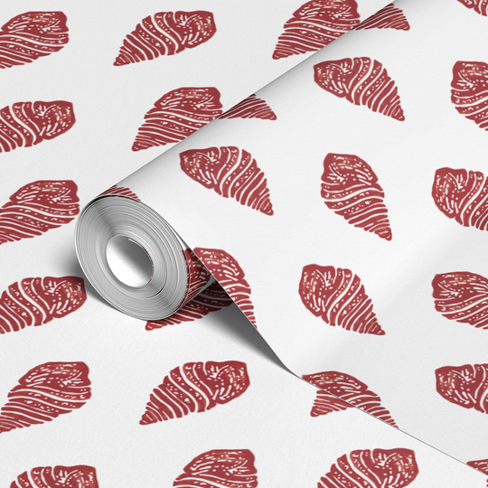  wallpaper roll closeup mockup