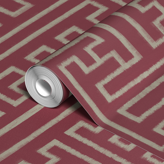  wallpaper roll closeup mockup