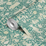 wallpaper roll closeup mockup