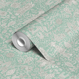 wallpaper roll closeup mockup