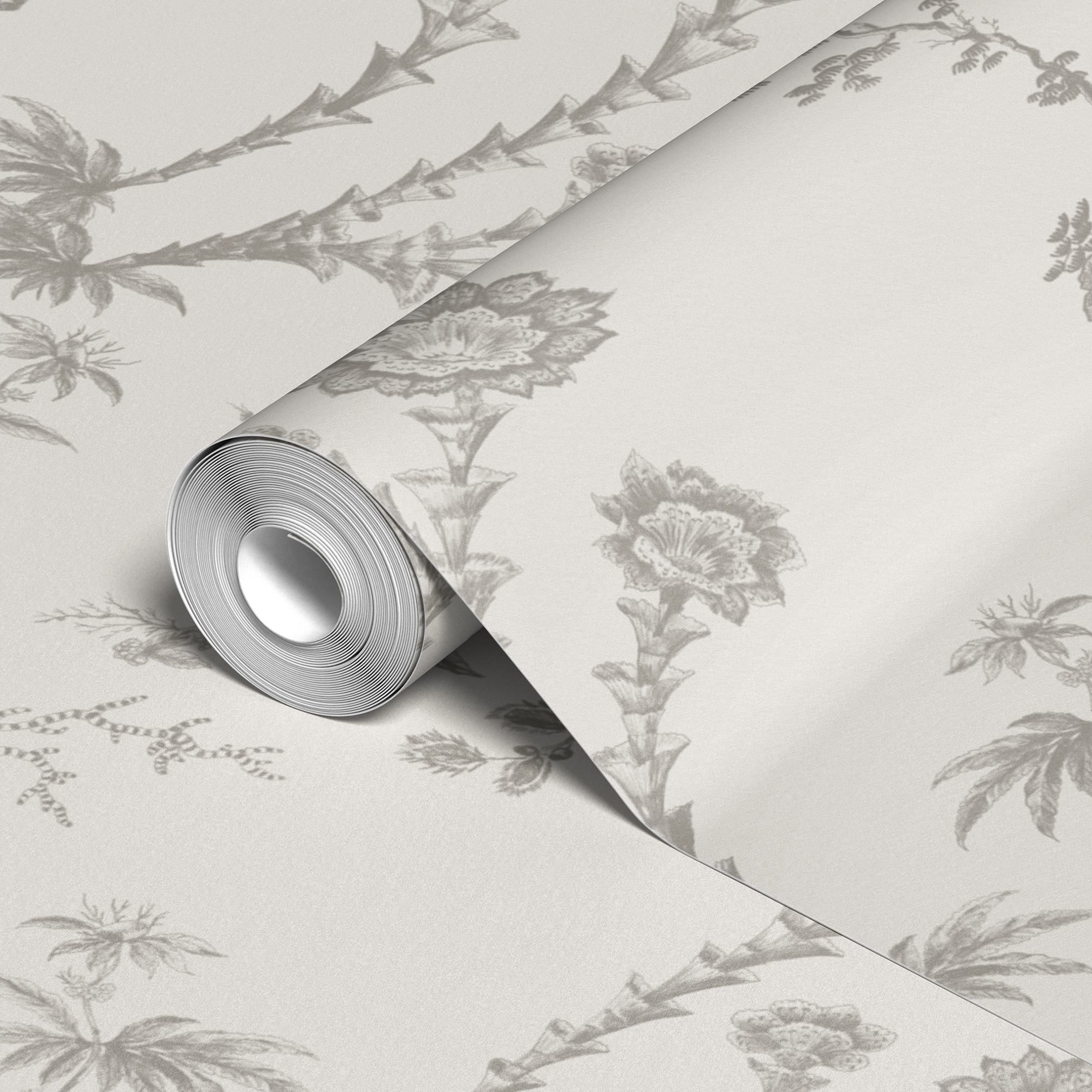 wallpaper roll closeup mockup