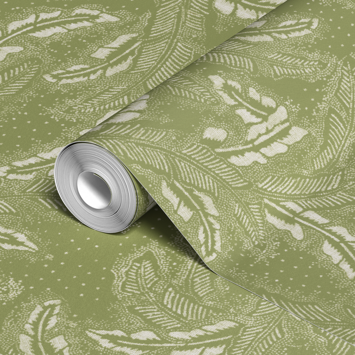  wallpaper roll closeup mockup