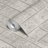  wallpaper roll closeup mockup