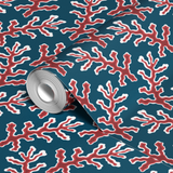  wallpaper roll closeup mockup