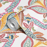  wallpaper roll closeup mockup