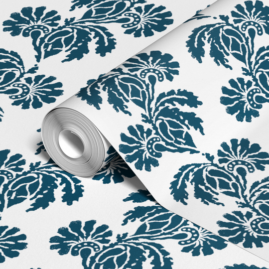  wallpaper roll closeup mockup