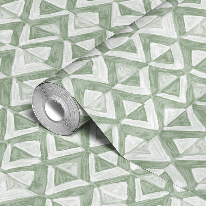  wallpaper roll closeup mockup