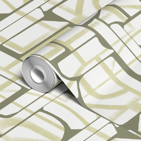  wallpaper roll closeup mockup