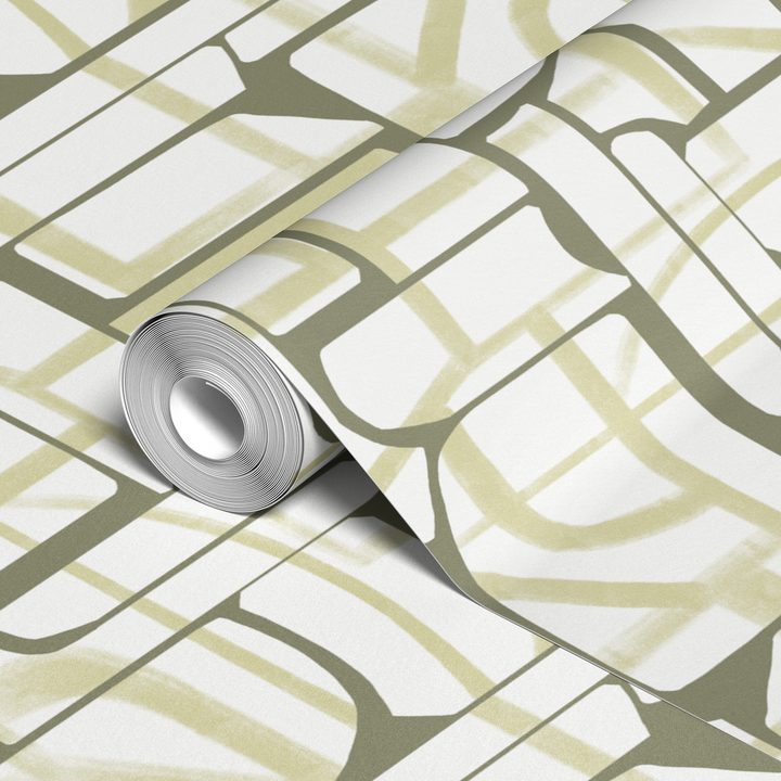  wallpaper roll closeup mockup