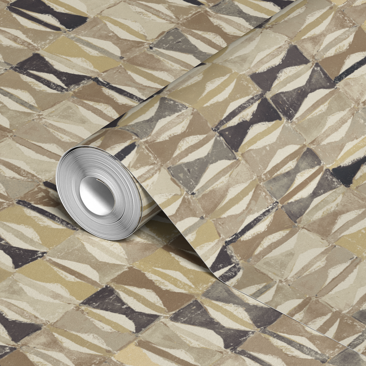  wallpaper roll closeup mockup