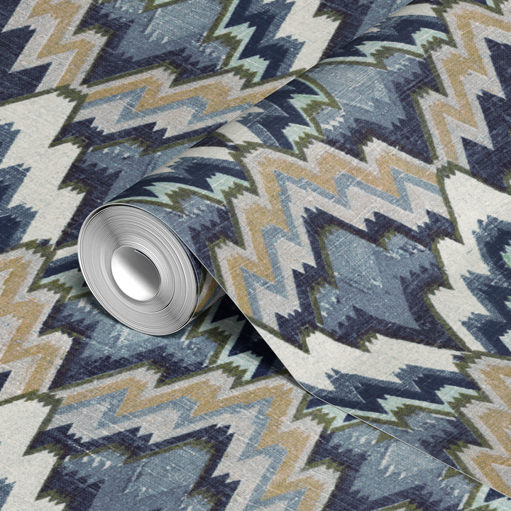  wallpaper roll closeup mockup