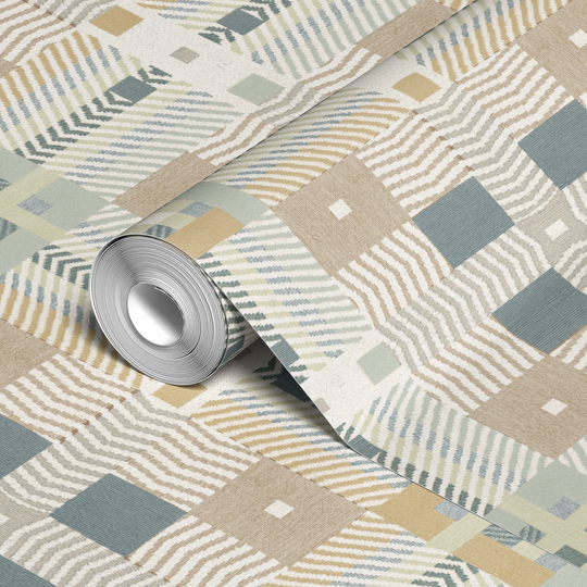  wallpaper roll closeup mockup