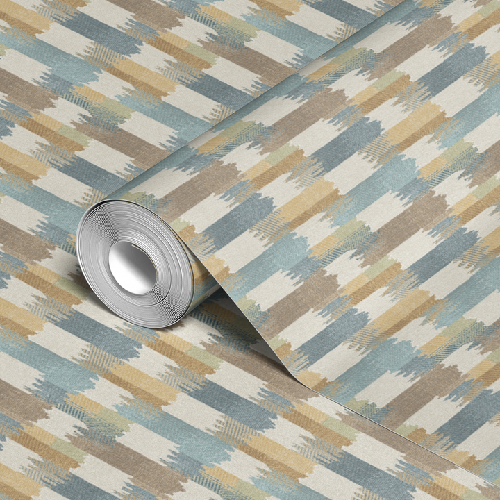  wallpaper roll closeup mockup