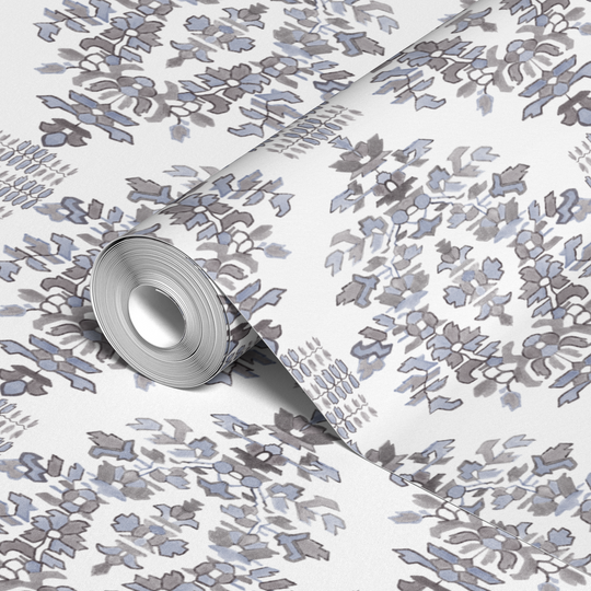  wallpaper roll closeup mockup