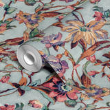  wallpaper roll closeup mockup