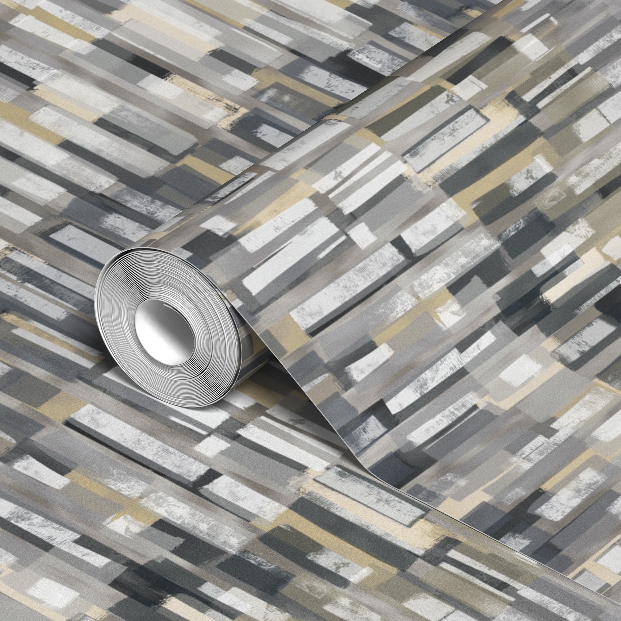  wallpaper roll closeup mockup