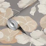 wallpaper roll closeup mockup