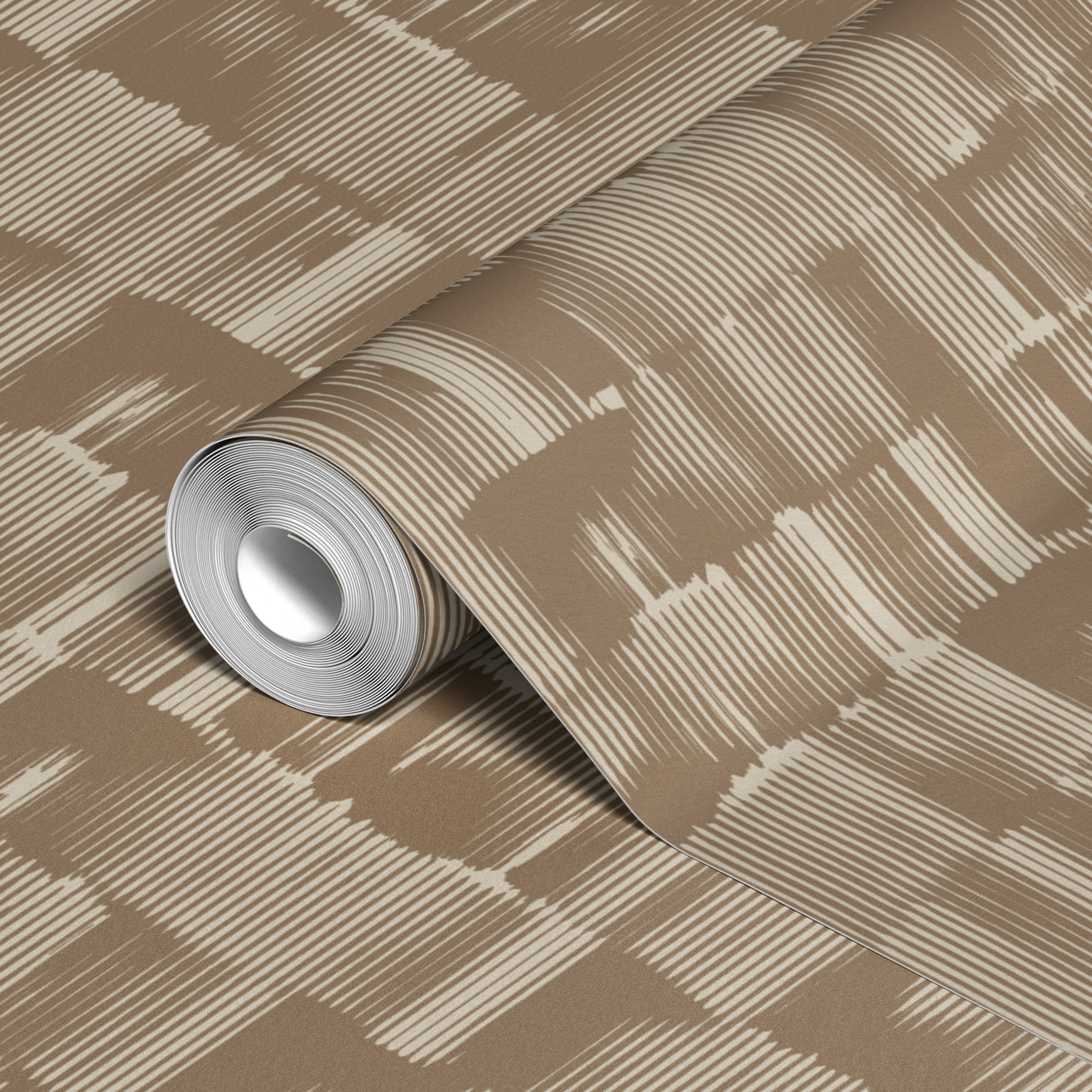  wallpaper roll closeup mockup