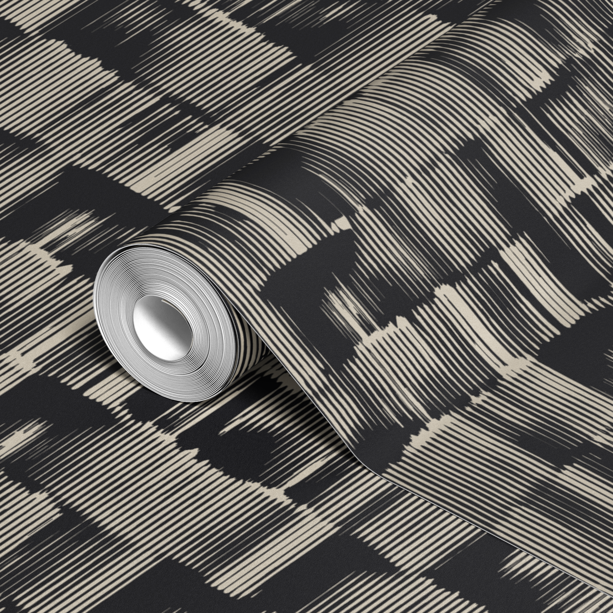  wallpaper roll closeup mockup