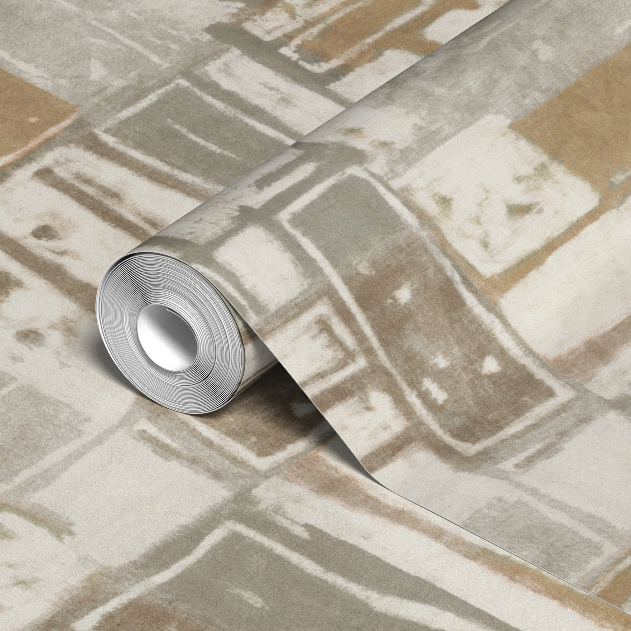  wallpaper roll closeup mockup