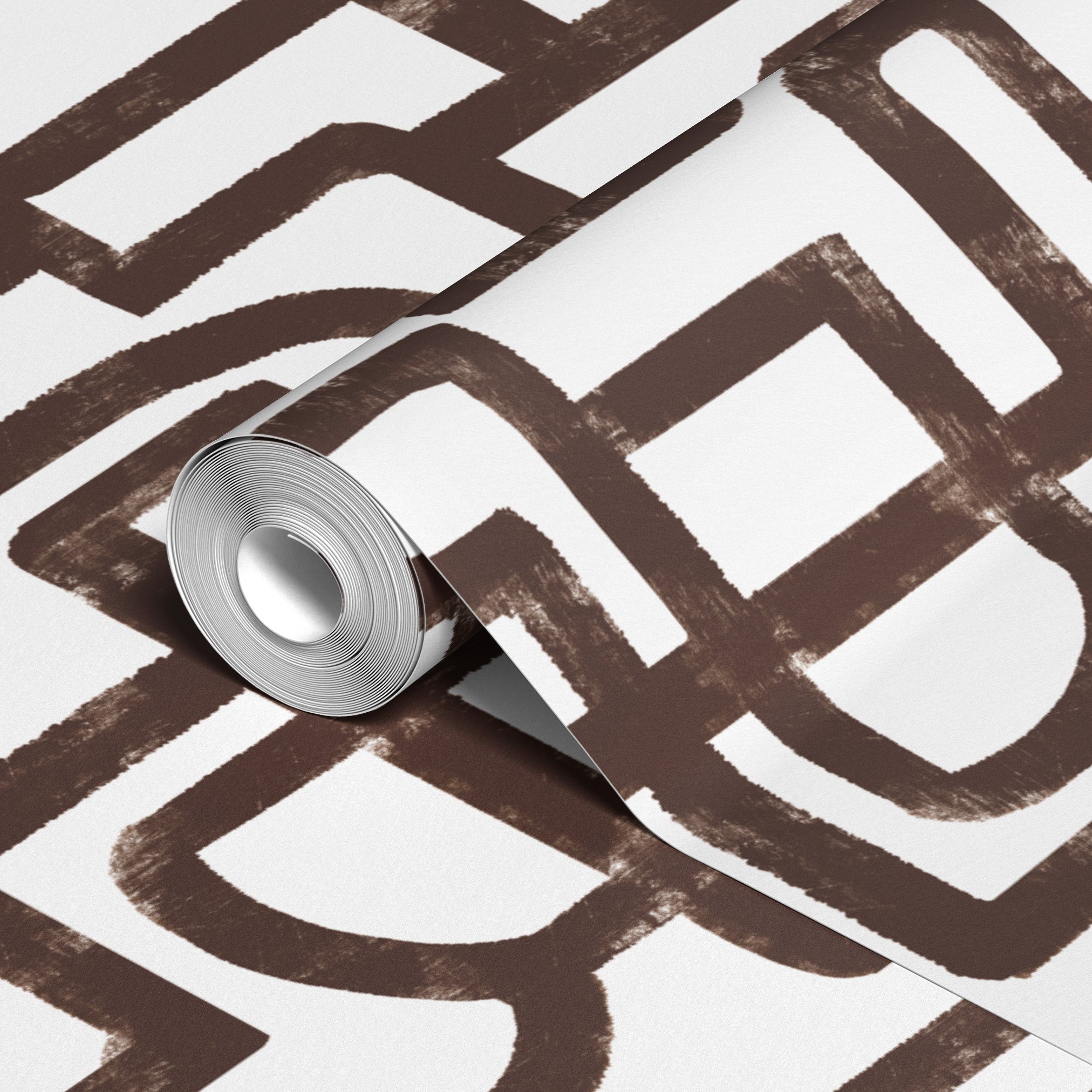  wallpaper roll closeup mockup