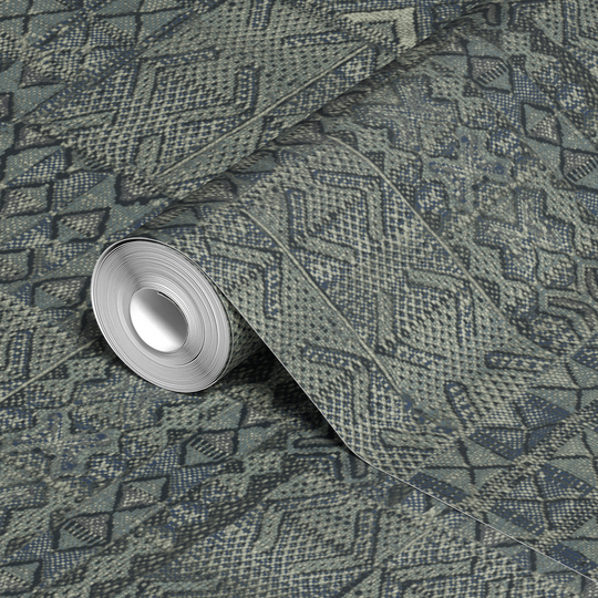  wallpaper roll closeup mockup