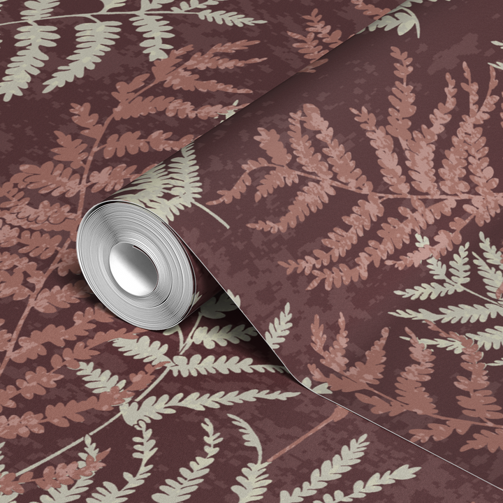  wallpaper roll closeup mockup