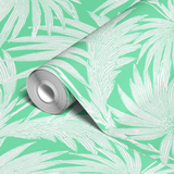  wallpaper roll closeup mockup