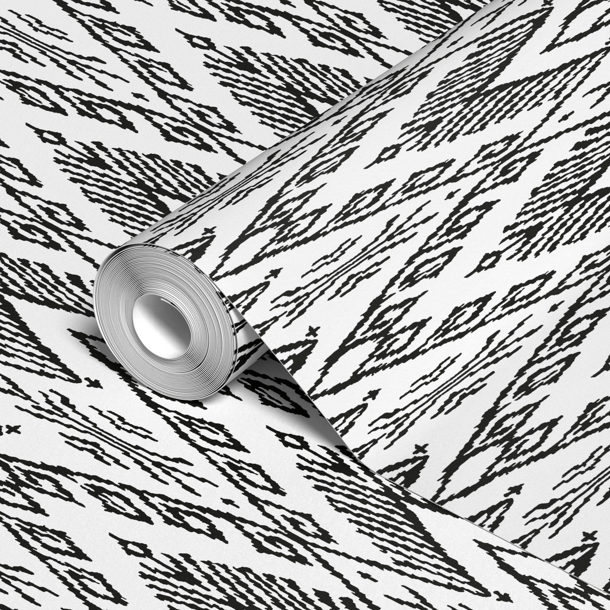  wallpaper roll closeup mockup