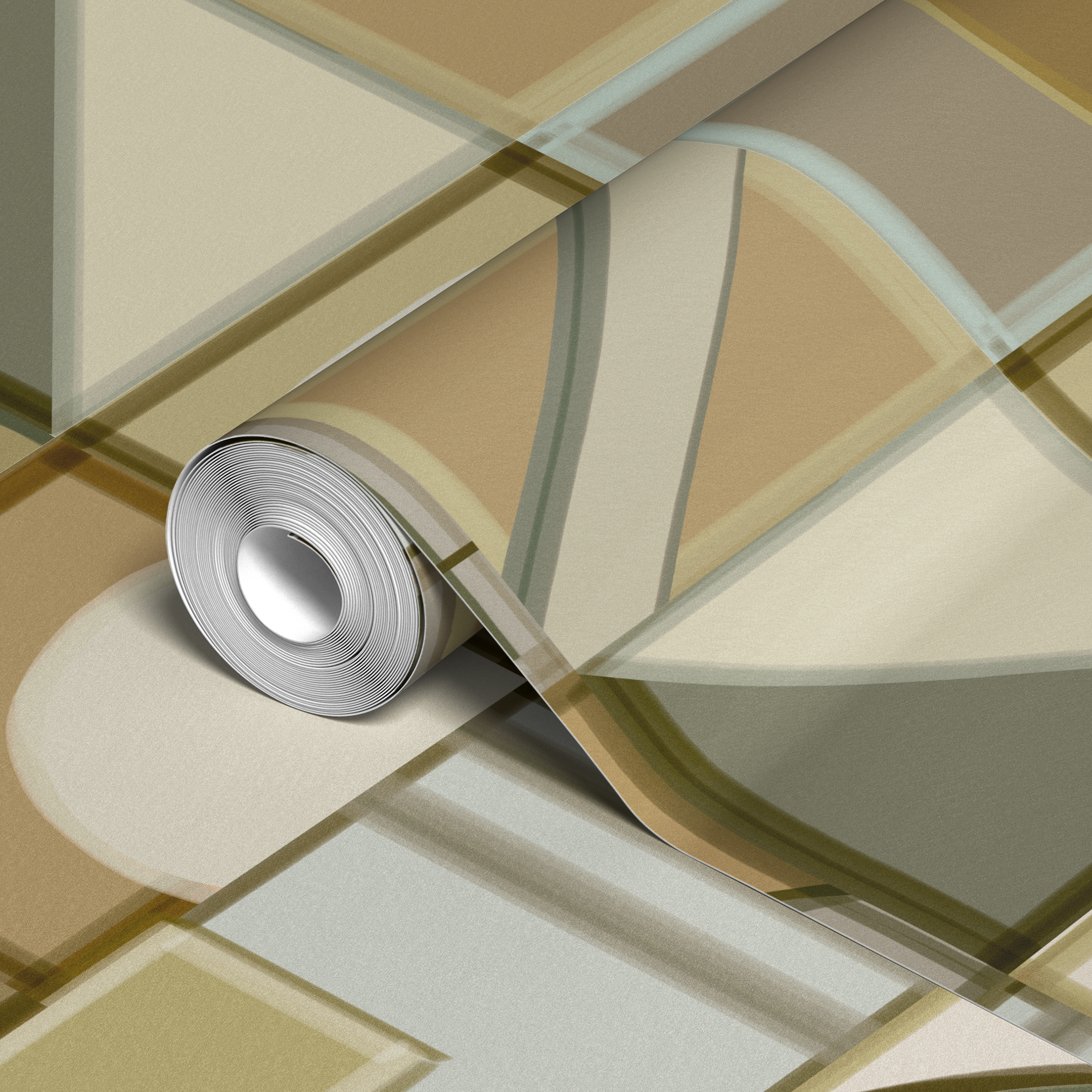  wallpaper roll closeup mockup