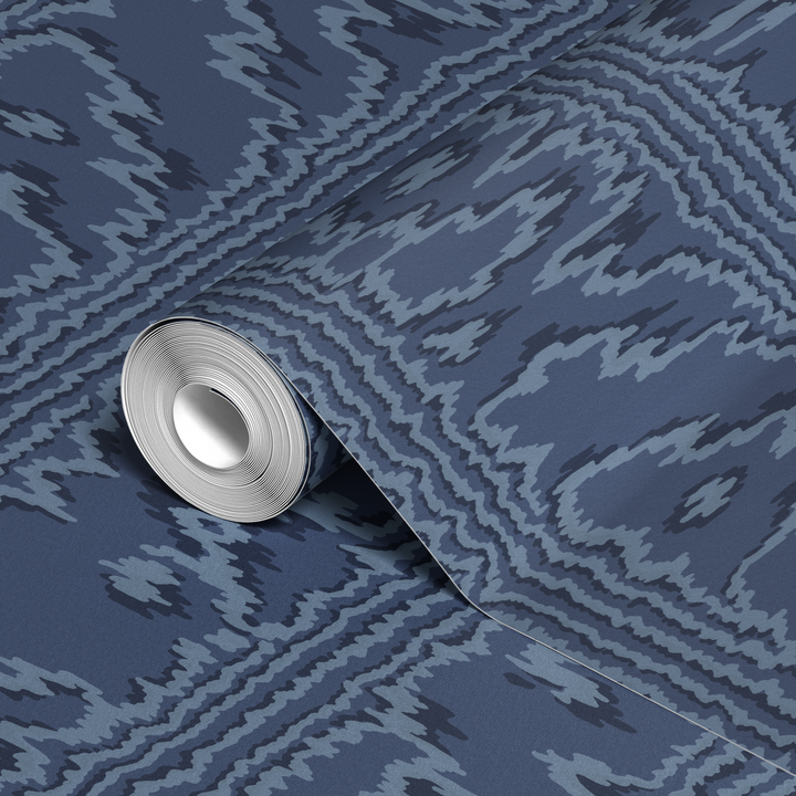  wallpaper roll closeup mockup