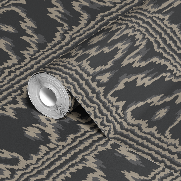  wallpaper roll closeup mockup