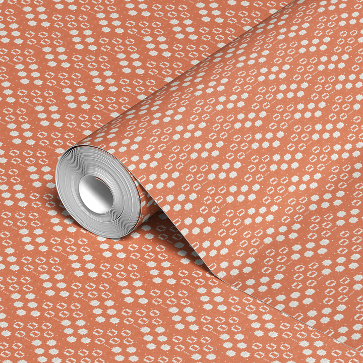  wallpaper roll closeup mockup