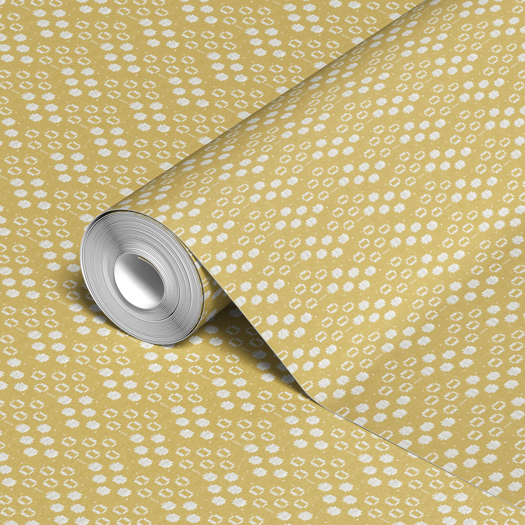  wallpaper roll closeup mockup