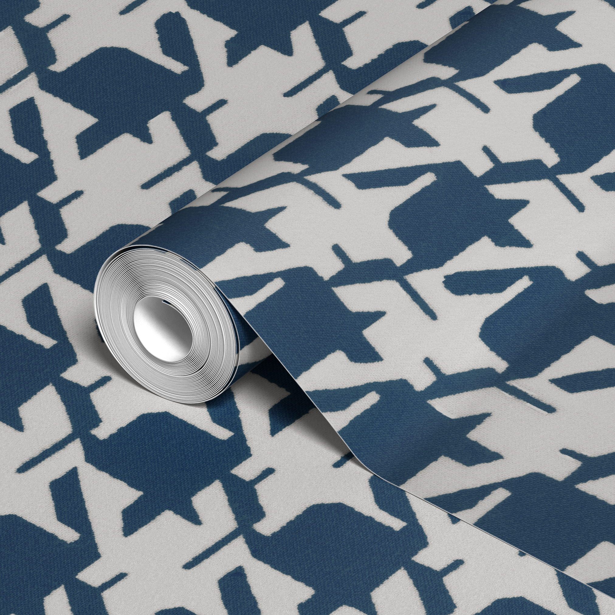  wallpaper roll closeup mockup