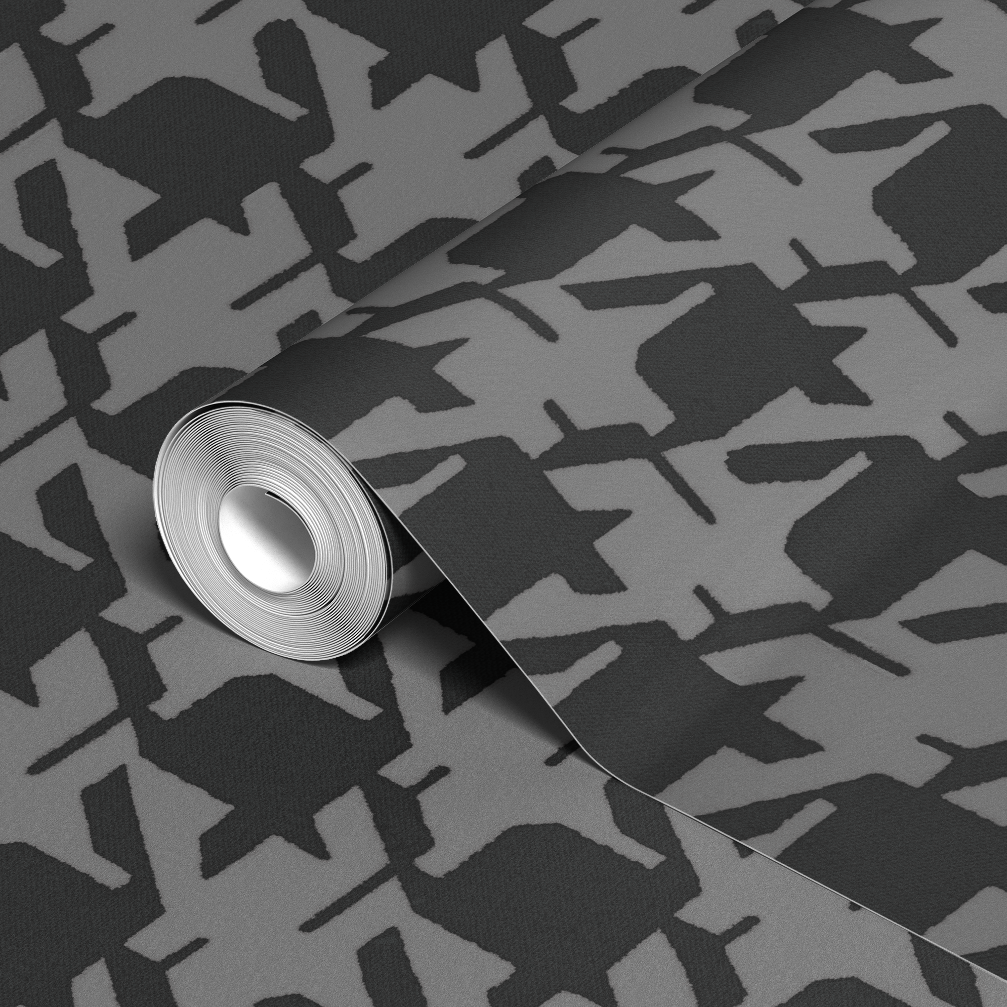  wallpaper roll closeup mockup