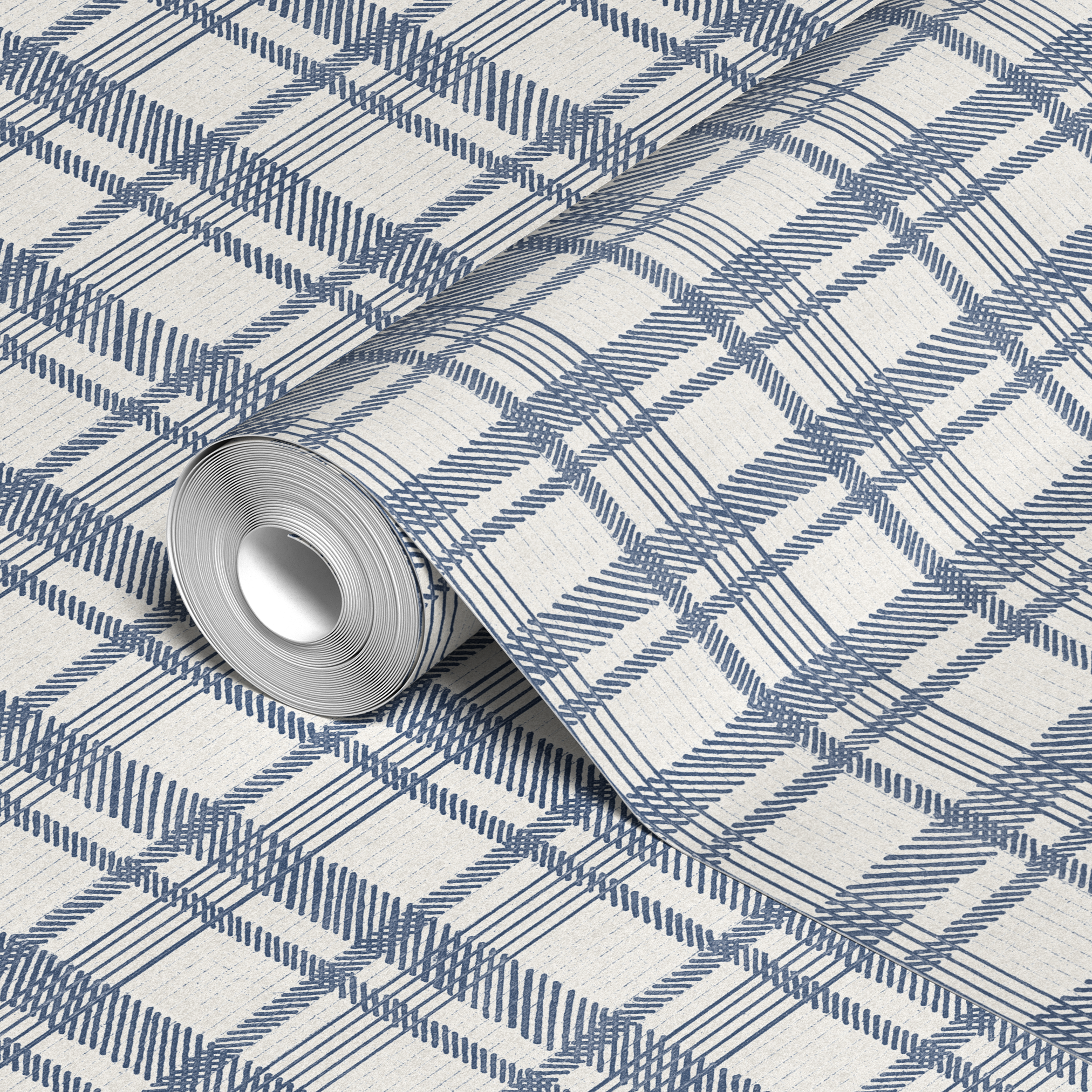  wallpaper roll closeup mockup