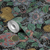  wallpaper roll closeup mockup