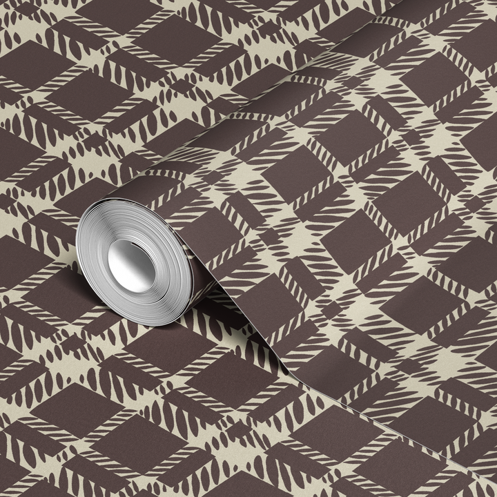  wallpaper roll closeup mockup