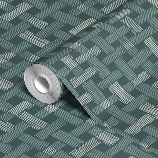  wallpaper roll closeup mockup