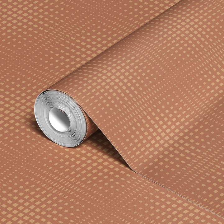  wallpaper roll closeup mockup