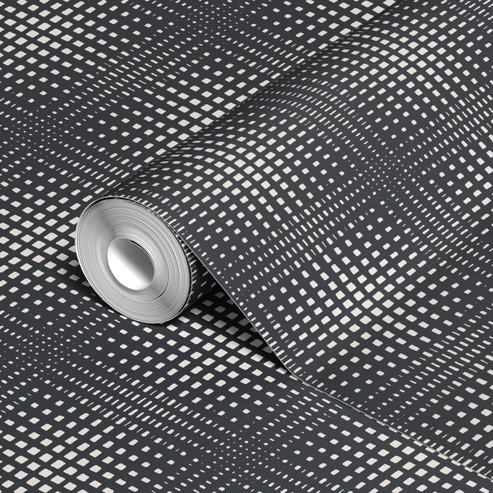 wallpaper roll closeup mockup