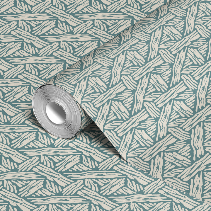  wallpaper roll closeup mockup