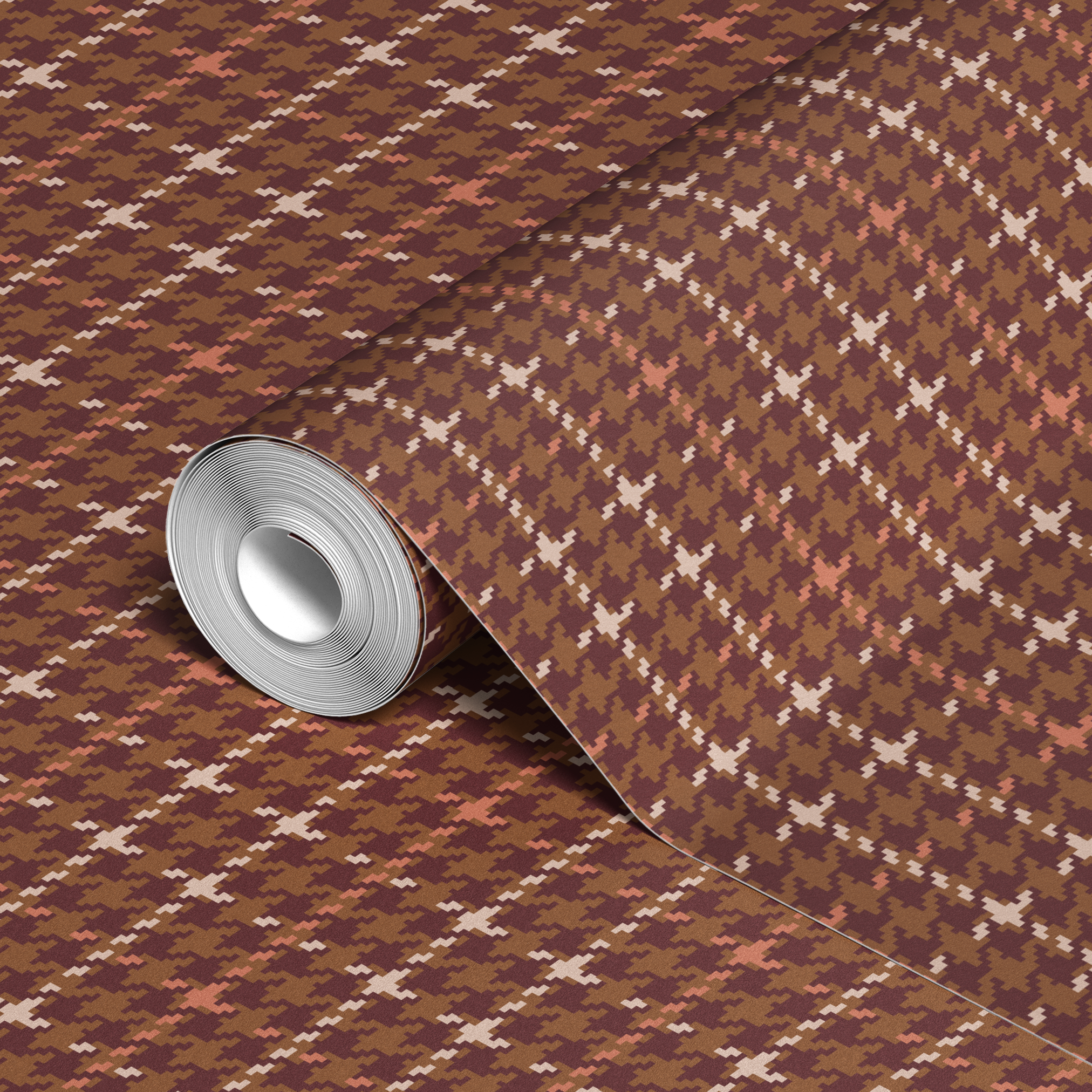  wallpaper roll closeup mockup