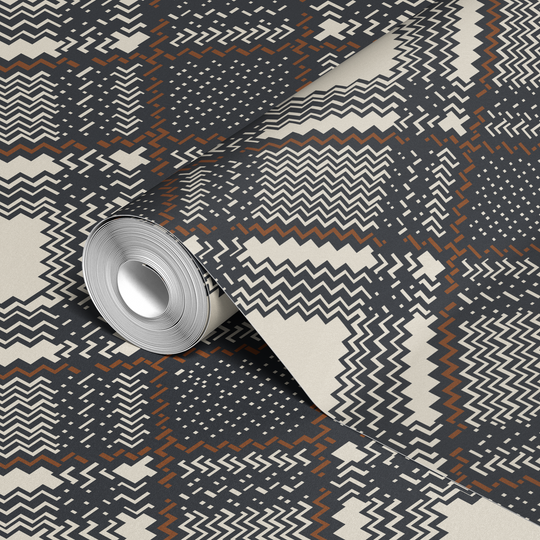  wallpaper roll closeup mockup