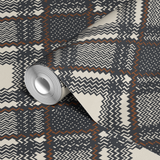  wallpaper roll closeup mockup