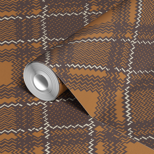 wallpaper roll closeup mockup