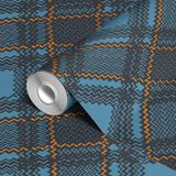  wallpaper roll closeup mockup